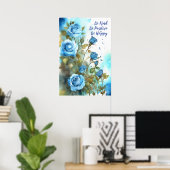 Motivatie Waterverf Wall Art Poster 77 (Thuiskantoor)