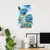 Motivatie Waterverf Wall Art Poster 78 (Thuiskantoor)