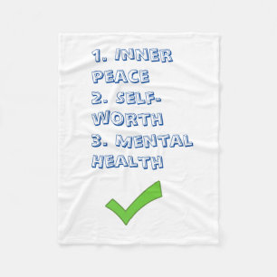 Motivatie Wellness Fleece Blanket Deken