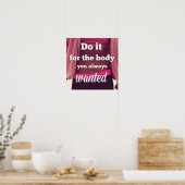 Motivatie werkresultaat poster (Keuken)