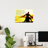 Motivatie werkresultaat poster (Thuiskantoor)