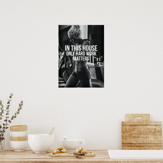 Motivatie werkresultaat poster (Keuken)