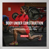 Motivatie werkresultaat poster (Voorkant)