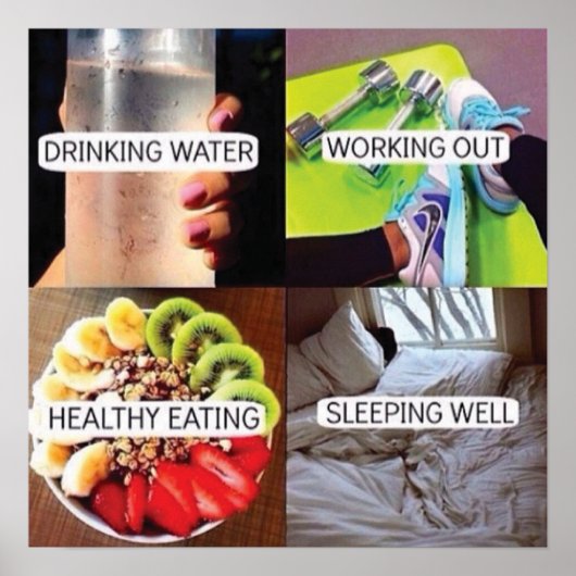 Motivatie werkresultaat poster (Voorkant)