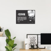 Motivatie werkresultaat poster (Thuiskantoor)