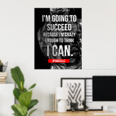 Motivatie werkresultaat poster (Thuiskantoor)