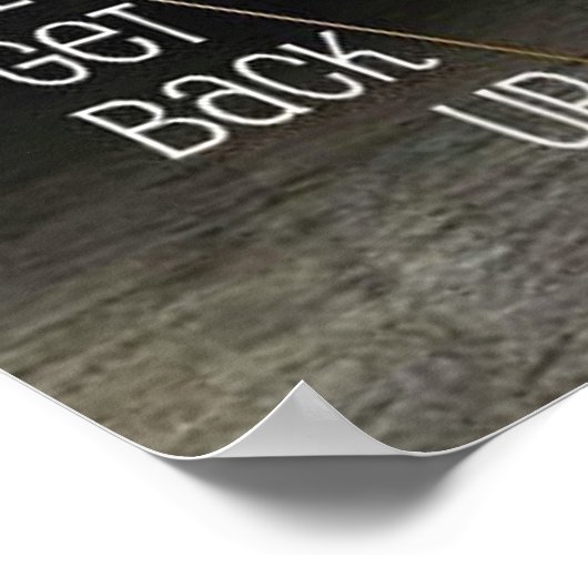 Motivatie werkresultaat poster (Hoek)