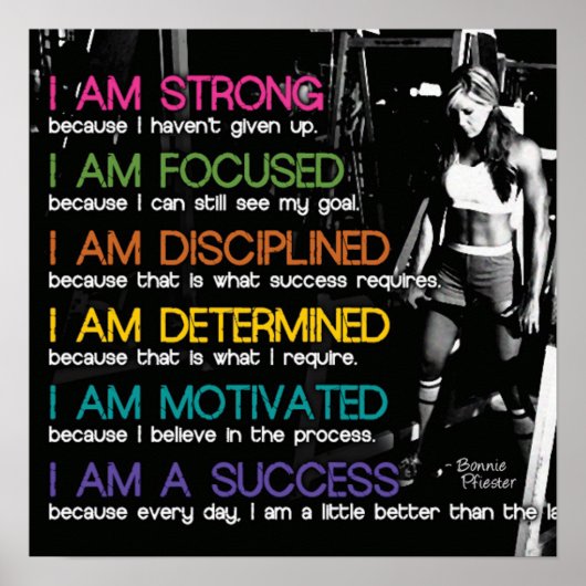 Motivatie werkresultaat poster (Voorkant)