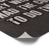 Motivatie werkresultaat poster (Hoek)