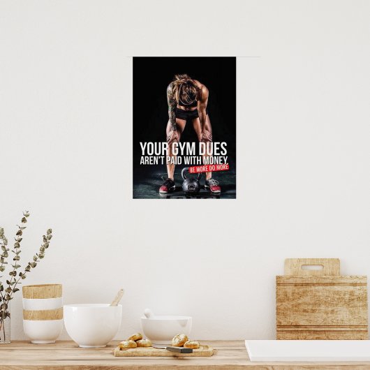 Motivatie werkresultaat poster (Keuken)