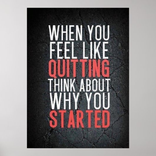 Motivatie werkresultaat poster (Voorkant)