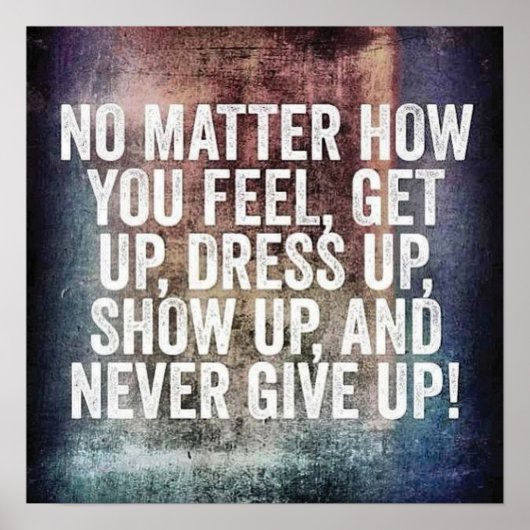 Motivatie werkresultaat poster (Voorkant)