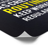 Motivatie werkresultaat poster (Hoek)