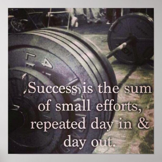 Motivatie werkresultaat poster (Voorkant)