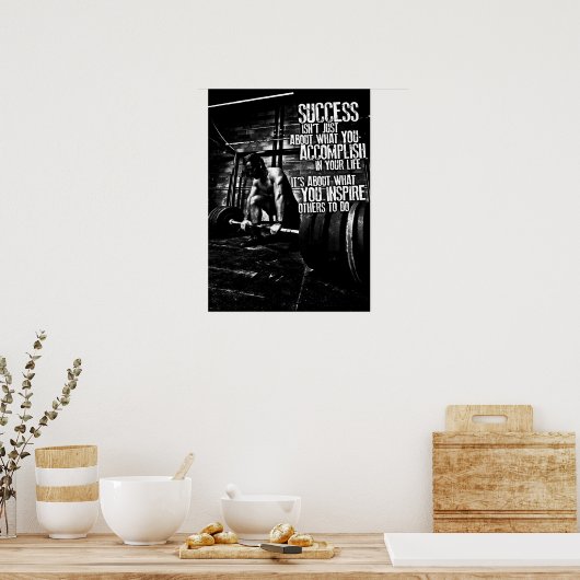 Motivatie werkresultaat poster (Keuken)