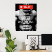 Motivatie werkresultaat poster (Thuiskantoor)