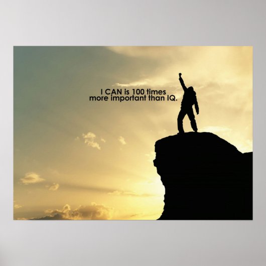 Motivatie werkresultaat poster (Voorkant)