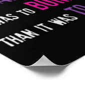 Motivatie werkresultaat poster (Hoek)