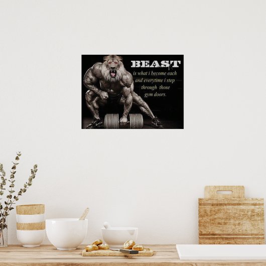 Motivatie werkresultaat poster (Keuken)