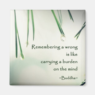Motivatie Wisdom Boeddha's Onderwijsfoto Magneet