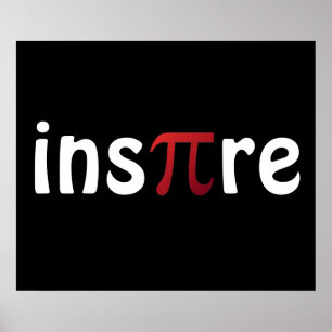 Motivatie Wiskunde Inspire Pi Poster