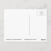 Motivatie woorden #4 positieve waarden briefkaart (Achterkant)