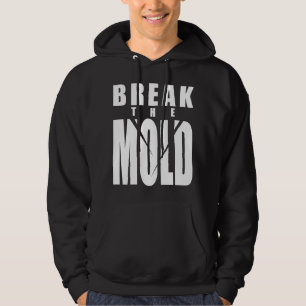 Motivatie woorden - breek de vorm hoodie