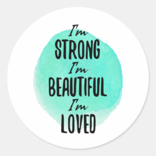 motivatie woorden voor dromers en harde werknemers ronde sticker