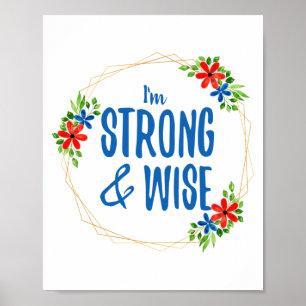 motivatie woorden voor succes en levensstrijd poster