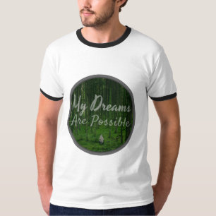 motivatie woorden voor zelfverbetering t-shirt