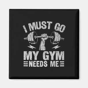 Motivatie Workout Fitness Bodybuilding Training Magneet