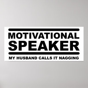 Motivatie Zeurderig Grappig Poster