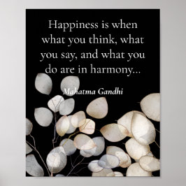 Motivatie zin voor klaslokaal of kantoor poster