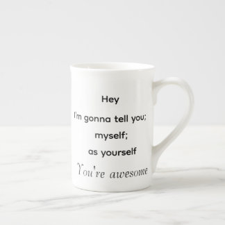 Motivatiebeker Porselein Kop