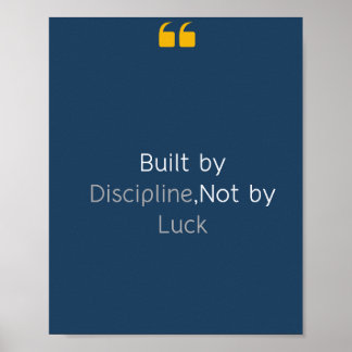 Motivatieposter Poster