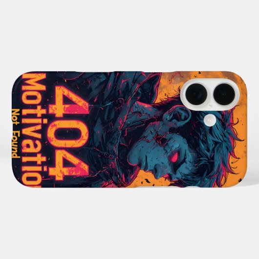 Motivation 404 Coque - Bold Men’s Design (Verso (horizontal))