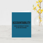 Motivation Accountability Entrepreneur Slogan Quot Kaart (Gele Bloem)