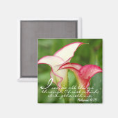 Motivation Calla Lily Magnet (Recto/Verso)