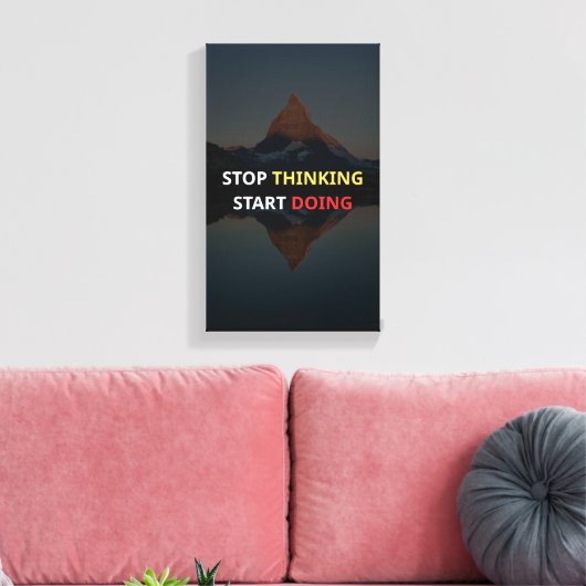 motivation canvas afdruk (Insitu (Woonkamer))
