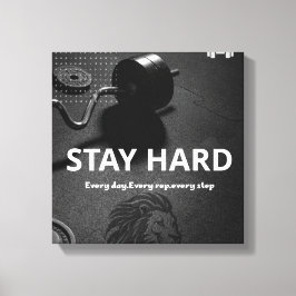 motivation canvas afdruk