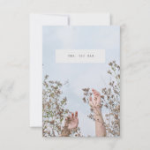 Motivation Carte de remerciements plat (Devant)