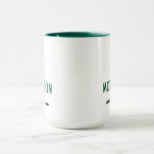 Motivation dans une Coupe avec Mug de café Flèche (Centre)