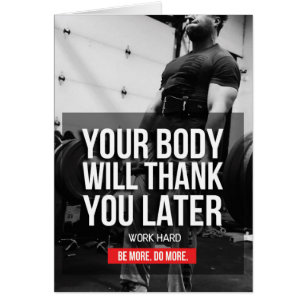 Motivation de la salle de gym - Travailler dur