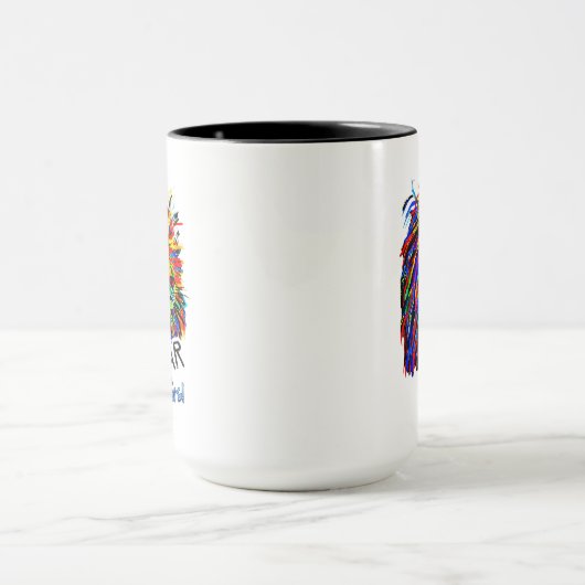 Motivation du matin Lion Mug (Centre)