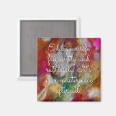 Motivation et Inspiration Mots Magnet (Recto/Verso)