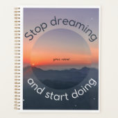 Motivation Journal | “Start Today”  Planner (Voorkant)