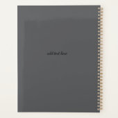 Motivation Journal | “Start Today” Planner (Achterkant)