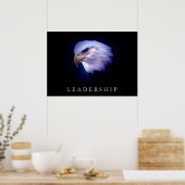 Motivation Leadership Eagle Eyes Poster (Cuisine)