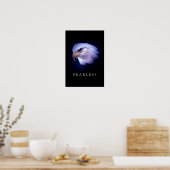 Motivation Leadership Oeil sans peur Poster (Cuisine)