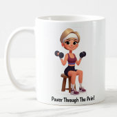 Motivation personnalisable Fitness Coffee Mug